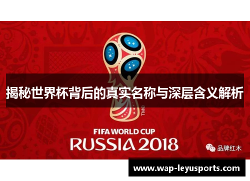 揭秘世界杯背后的真实名称与深层含义解析